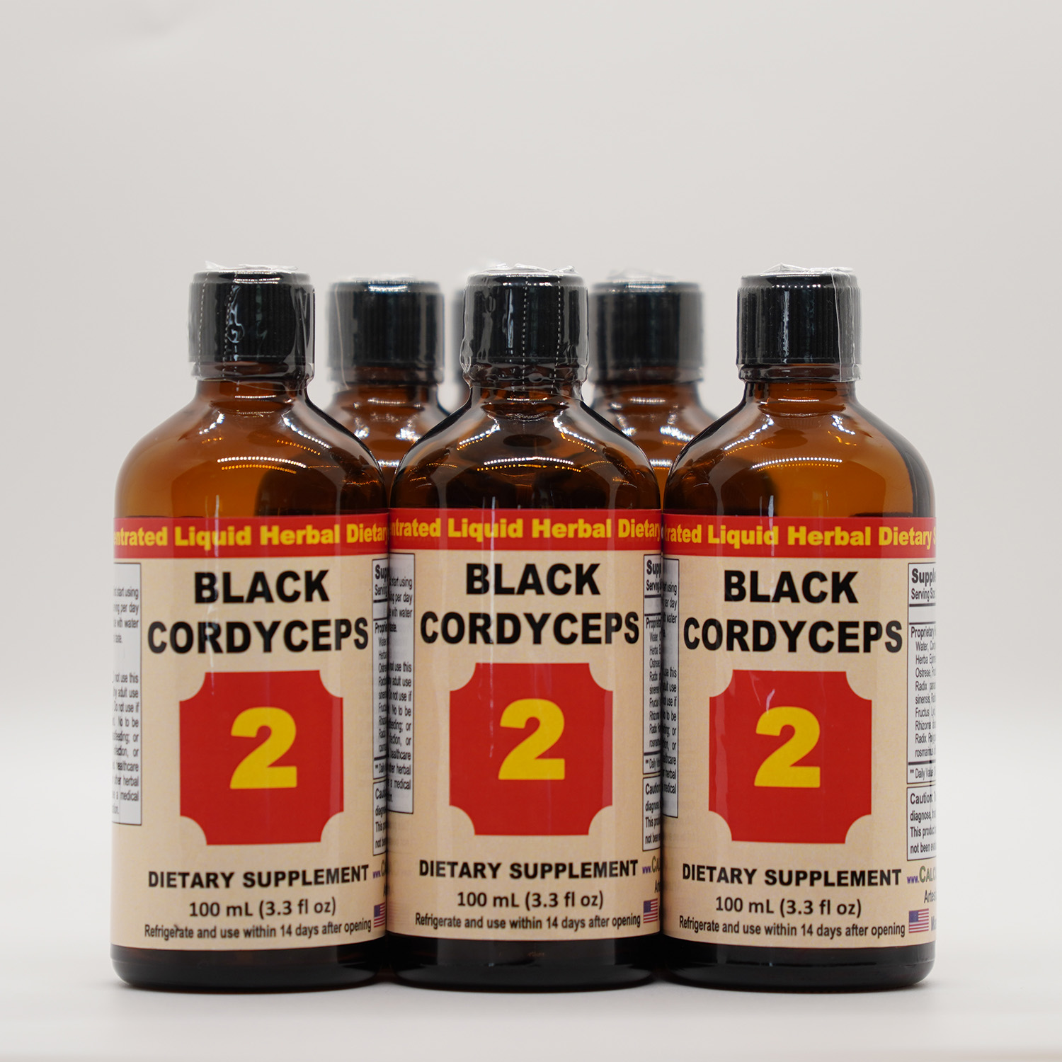 tonic health black cordyceps 2 pack