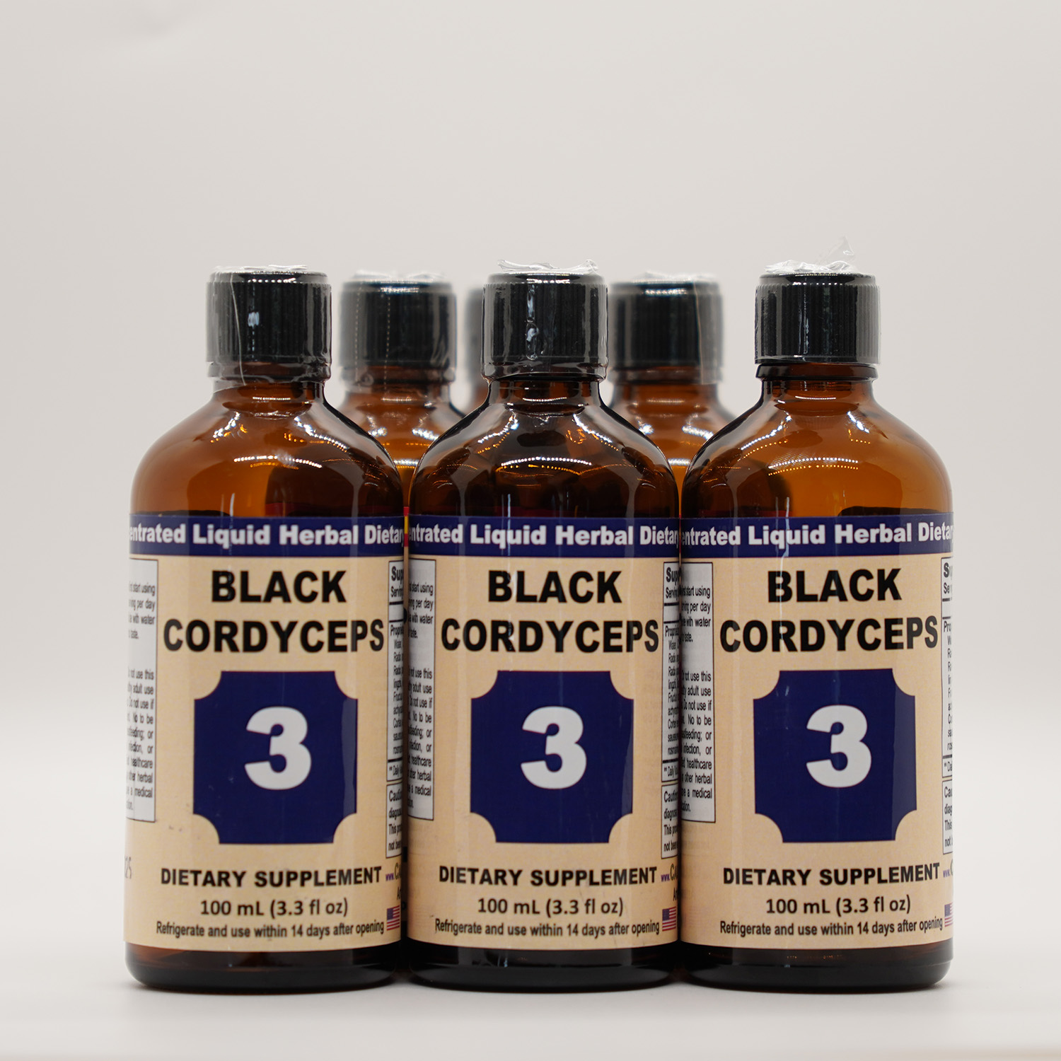 tonic health black cordyceps 3 pack